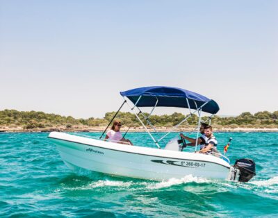 Comfortable Boat without license in Portocolom